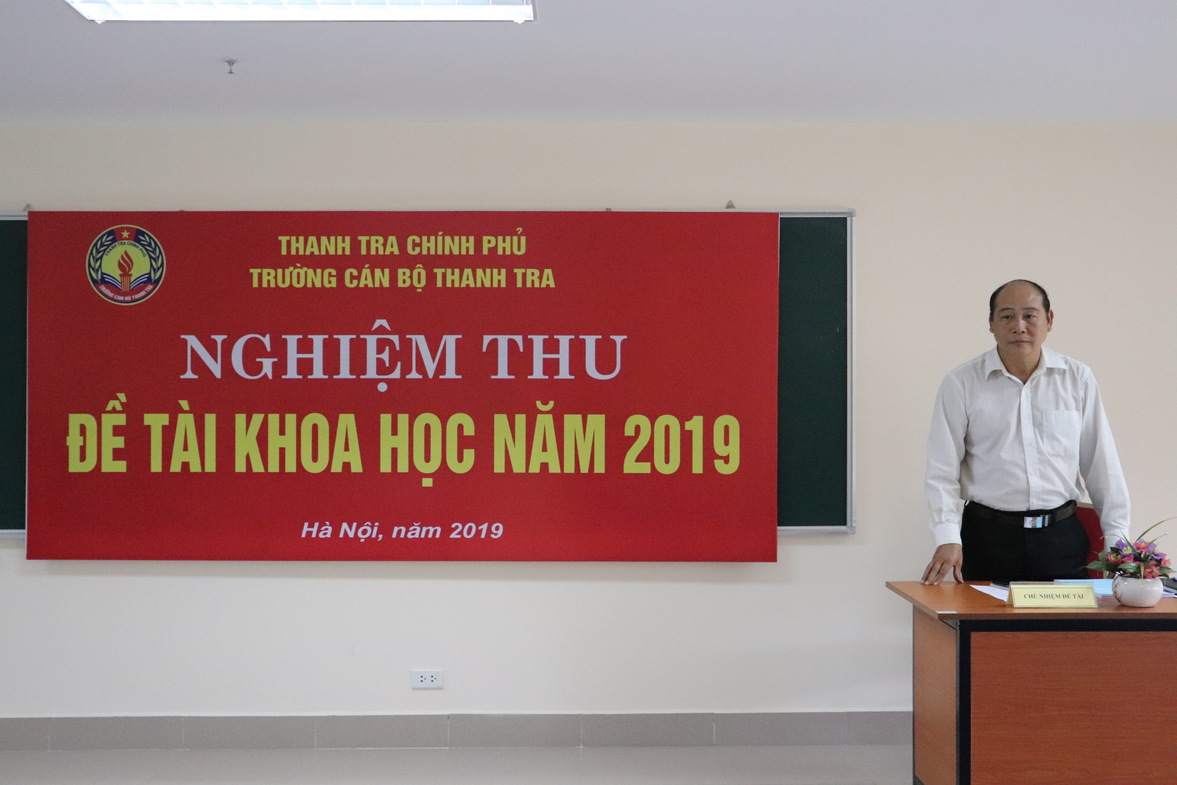 Ths Doãn Trung Thông báo cáo tóm tắt đề tài NCKH năm 2019