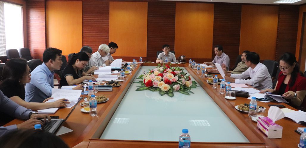 Hiệu trưởng Nhà trường chủ trì buổi xin ý kiến góp ý về tổng thể đề cương 03 chương trình thanh tra