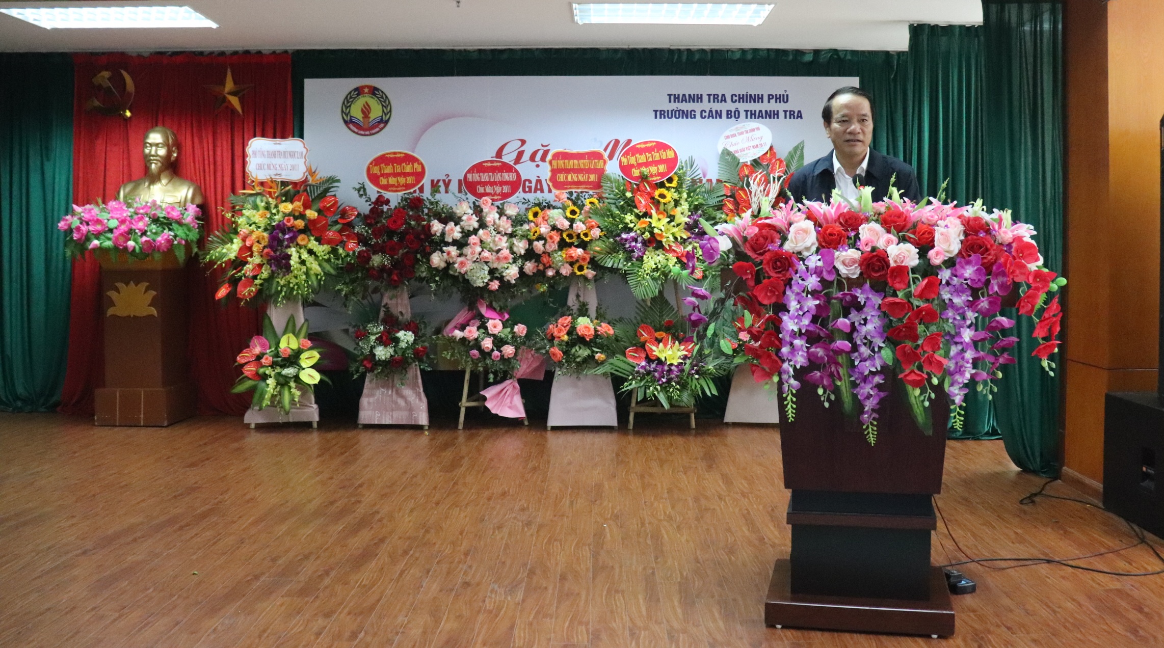 Phó TTTCP NGuyễn Văn Thanh phát biểu tại buổi Lễ
