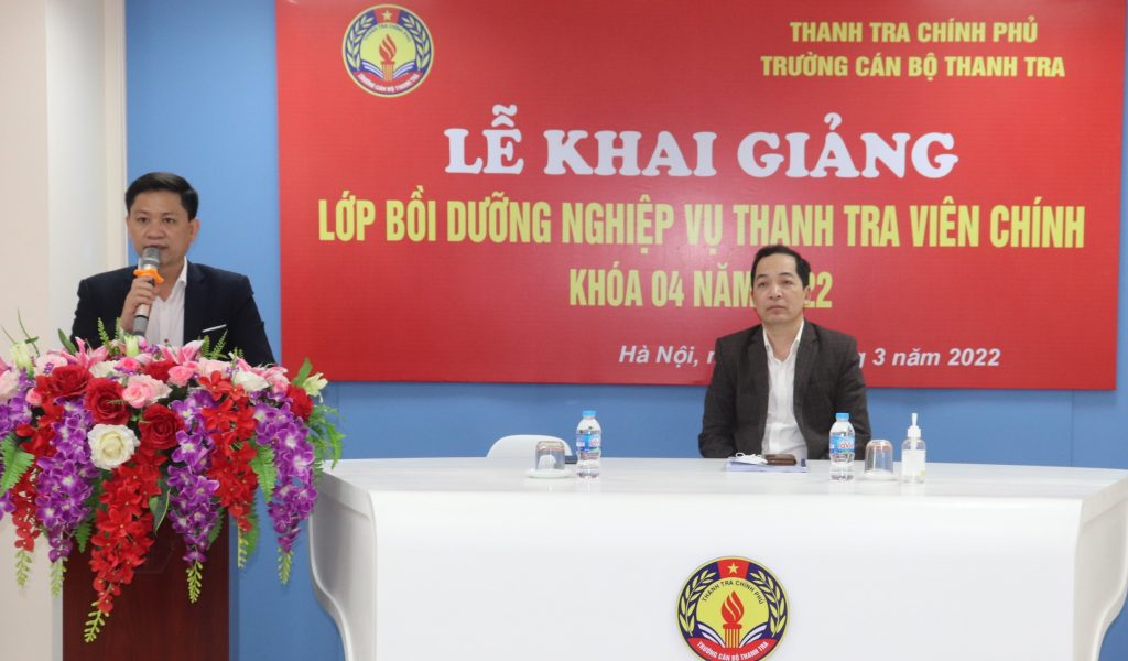 Khai giảng Lớp Bồi dưỡng nghiệp vụ Thanh tra viên chính K04-2022 cho gần 60 công chức ngành Thanh tra của Thành phố Hồ Chí Minh