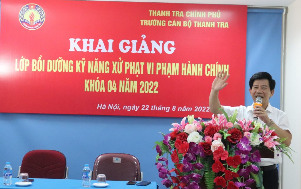 Gần 700 học viên tham dự 02 Lớp Bồi dưỡng Kỹ năng xử phạt vi phạm hành chính Khóa 03 và 04 năm 2022