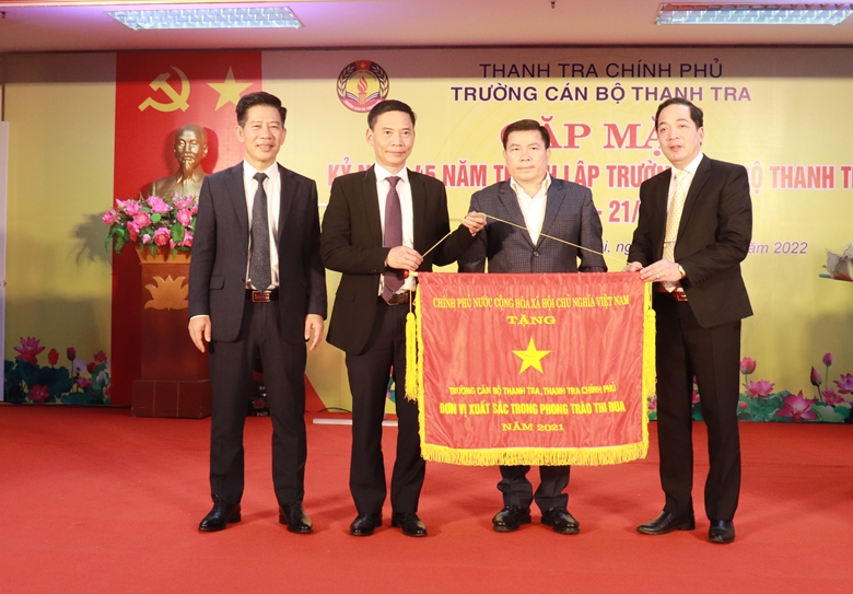Kỷ niệm 45 năm ngày thành lập Trường Cán bộ Thanh tra: Sự ra đời của Trường là một mốc son của quá trình chuyên nghiệp hóa đội ngũ thanh tra
