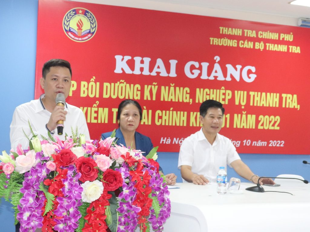Gần 100 học viên tham dự Lớp Bồi dưỡng kỹ năng thanh tra, kiểm tra tài chính Khóa 01 năm 2022.