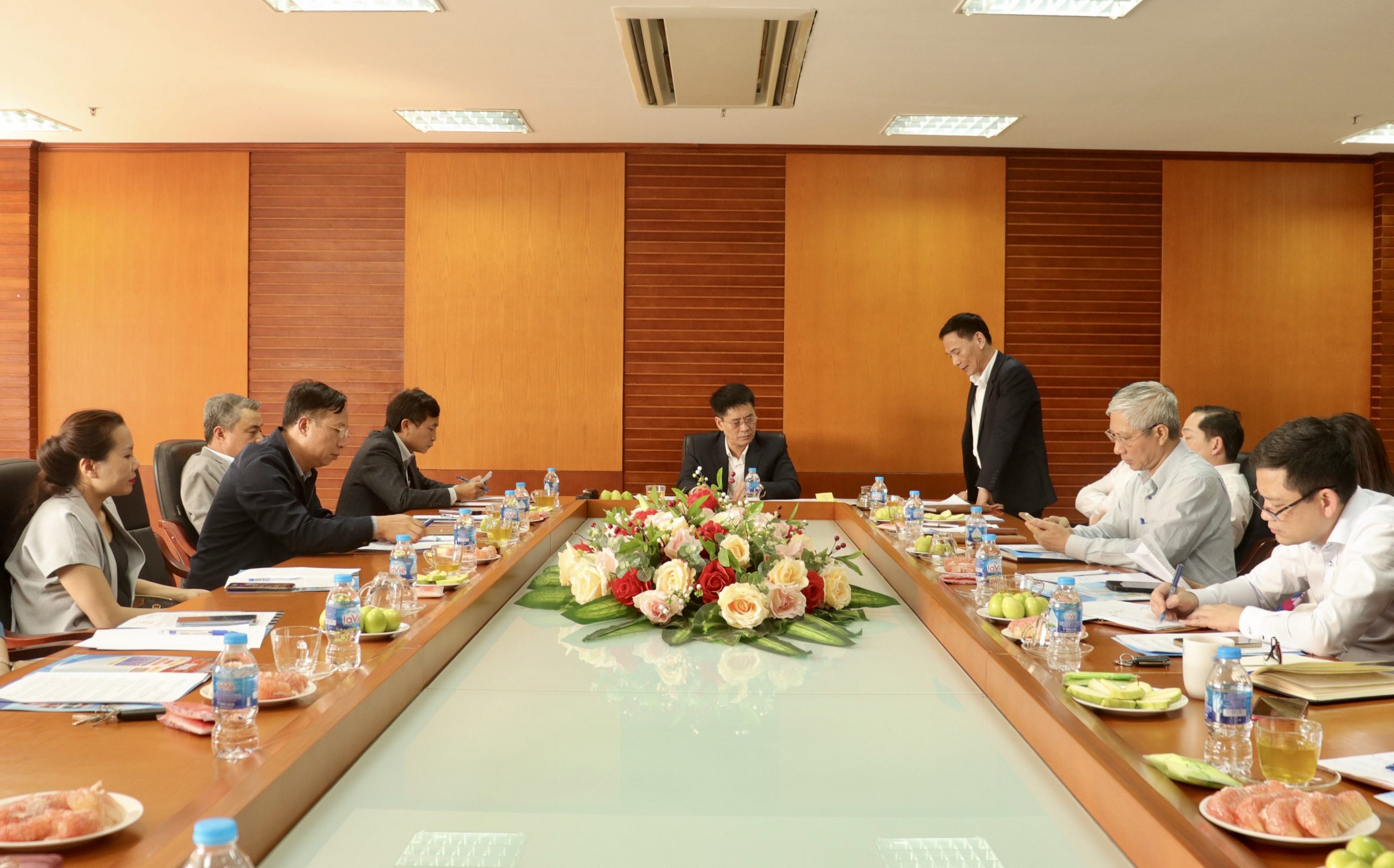 Phó Tổng Thanh tra Chính phủ Lê Sỹ Bảy làm việc với Trường Cán bộ Thanh tra