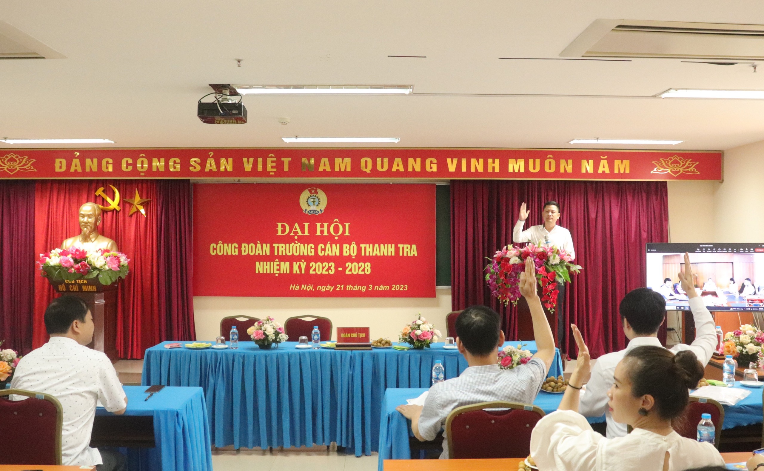 Đại hội Công đoàn Trường Cán bộ Thanh tra nhiệm kỳ 2023 – 2028