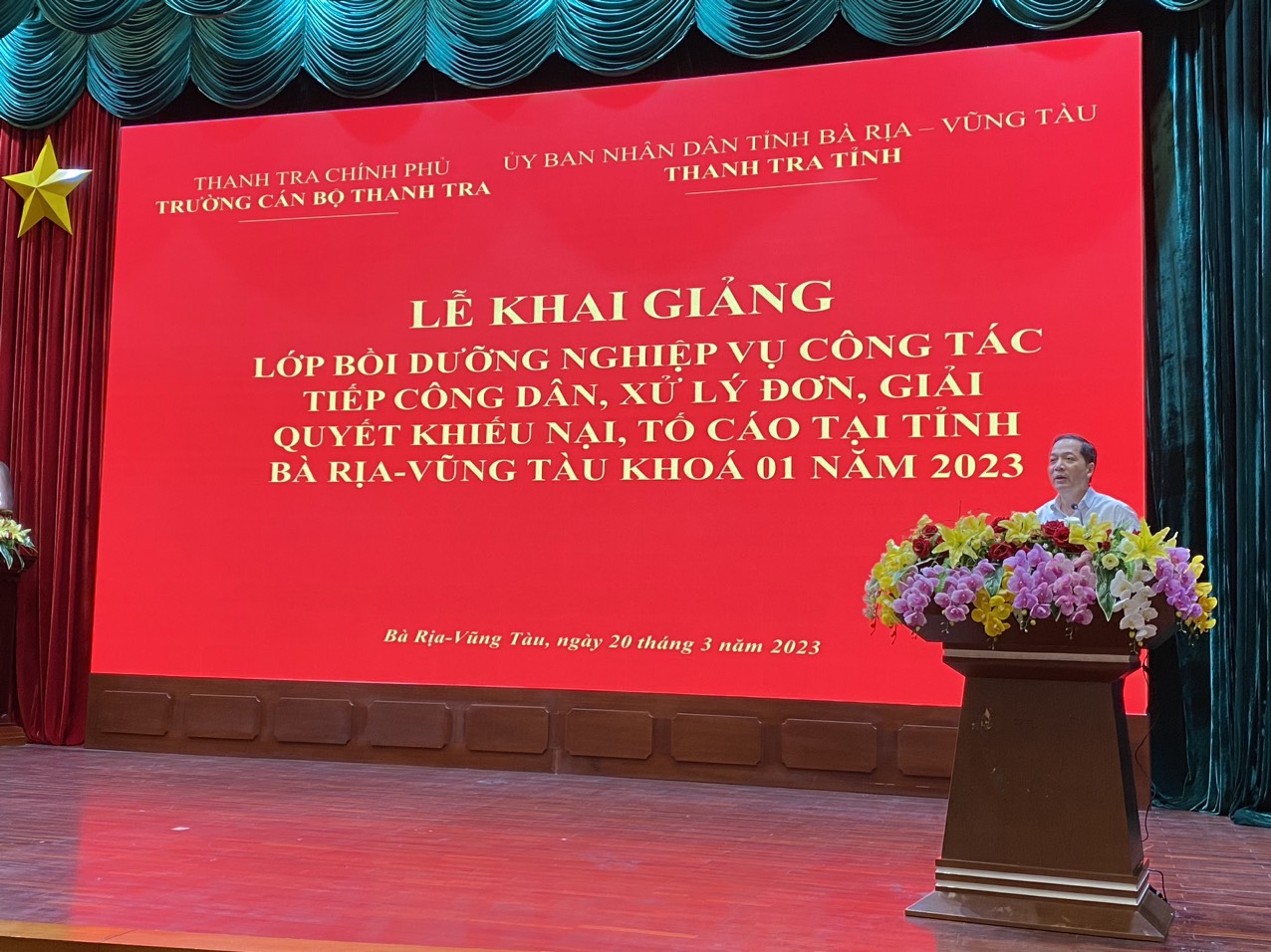 Gần 300 học viên tham dự lớp Bồi dưỡng kỹ năng, nghiệp vụ tiếp công dân xử lý đơn thư và giải quyết khiếu nại, tố cáo tại tỉnh Bà Rịa – Vũng Tàu