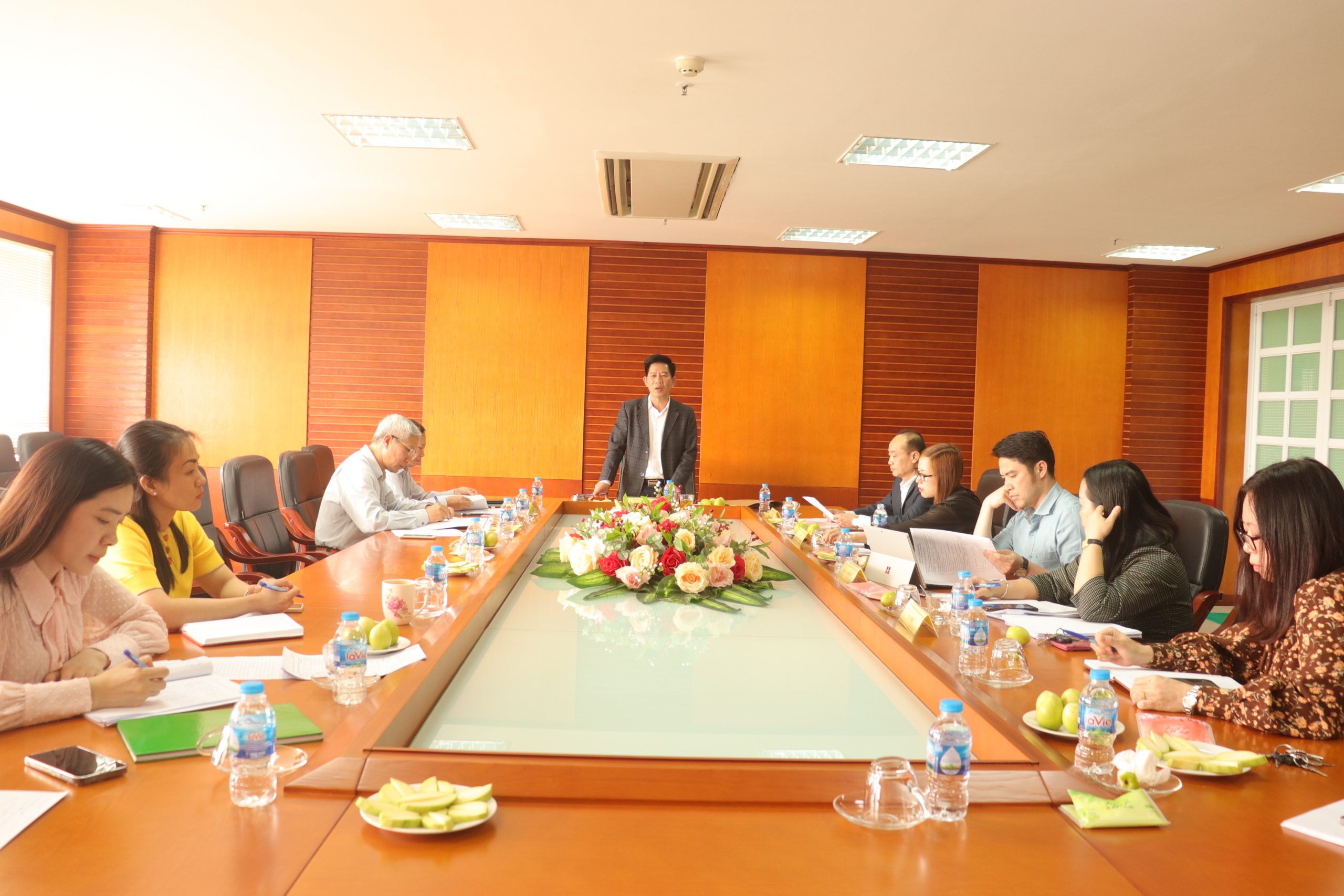 Hội đồng Thẩm định Thuyết minh đề tài khoa học cấp trường năm 2023: “Thực trạng và giải pháp nâng cao chất lượng công tác quản lý, sử dụng tài chính, tài sản trong tình hình thực hiện tự chủ chi thường xuyên tại Trường Cán bộ Thanh tra”