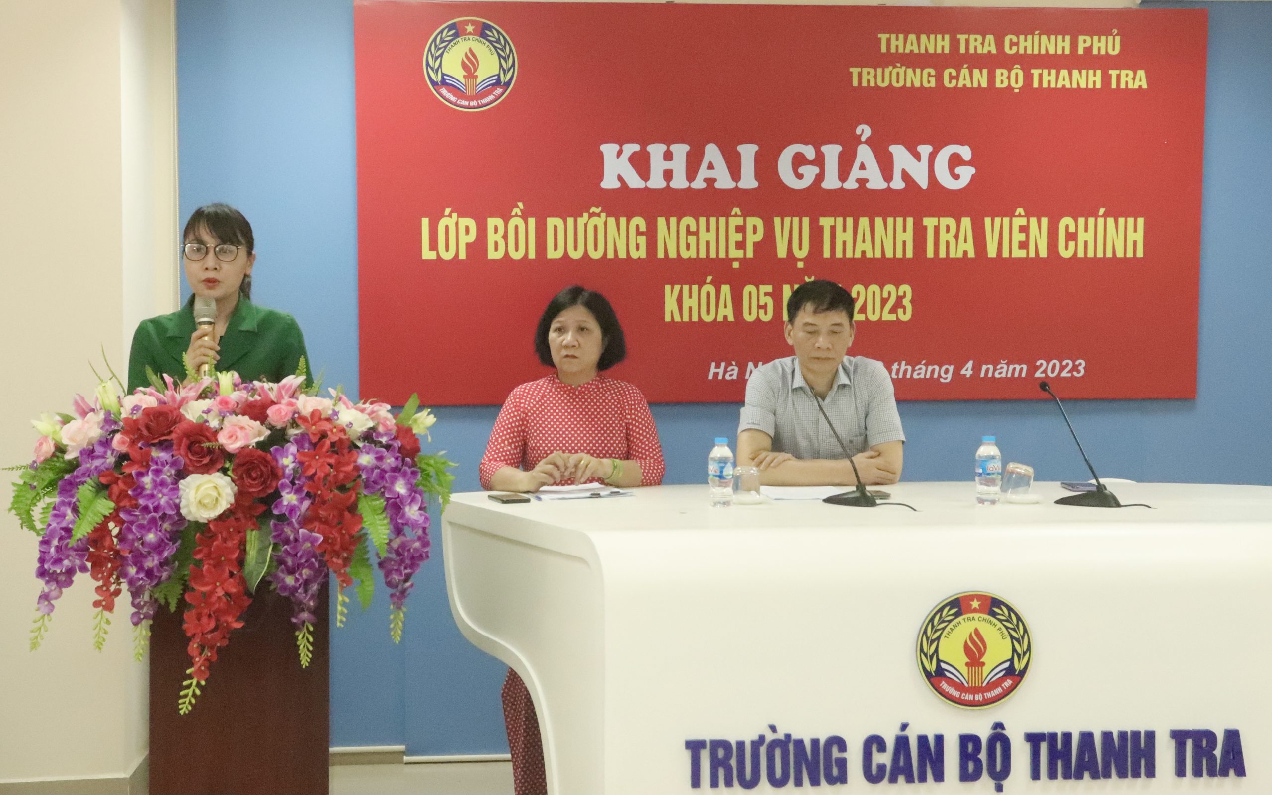 Khai giảng lớp bồi dưỡng nghiệp vụ thanh tra viên chính K5 năm 2023 theo hình thức trực tuyến