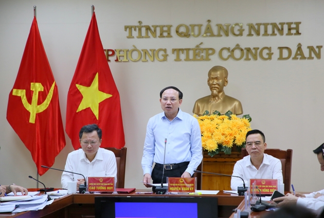Bí thư Tỉnh ủy Quảng Ninh cho ý kiến chỉ đạo giải quyết dứt điểm nhiều vụ việc