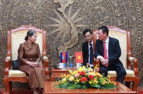 Tổng Thanh tra Chính phủ tiếp xã giao Đoàn đại biểu cấp cao Campuchia