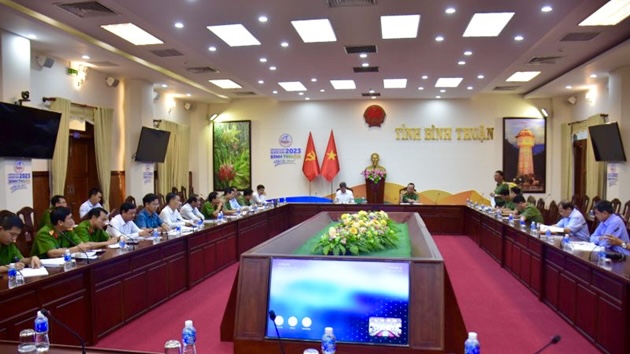 Thanh tra Bộ Công an: Công bố quyết định kiểm tra thực hiện kết luận thanh tra tại tỉnh Bình Thuận