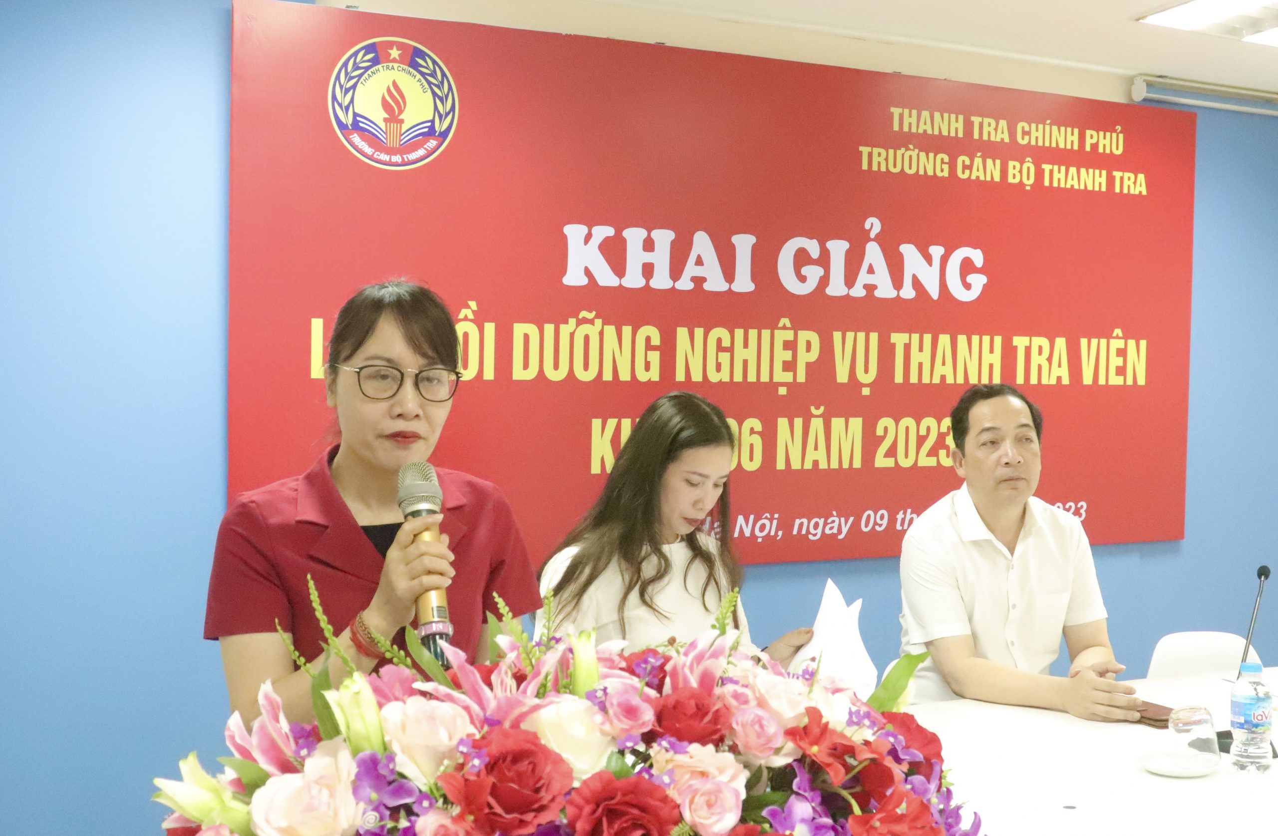 Khai giảng lớp bồi dưỡng nghiệp vụ Thanh tra viên K6 năm 2023 theo hình thức trực tuyến cho các tỉnh Miền Đông Nam Bộ
