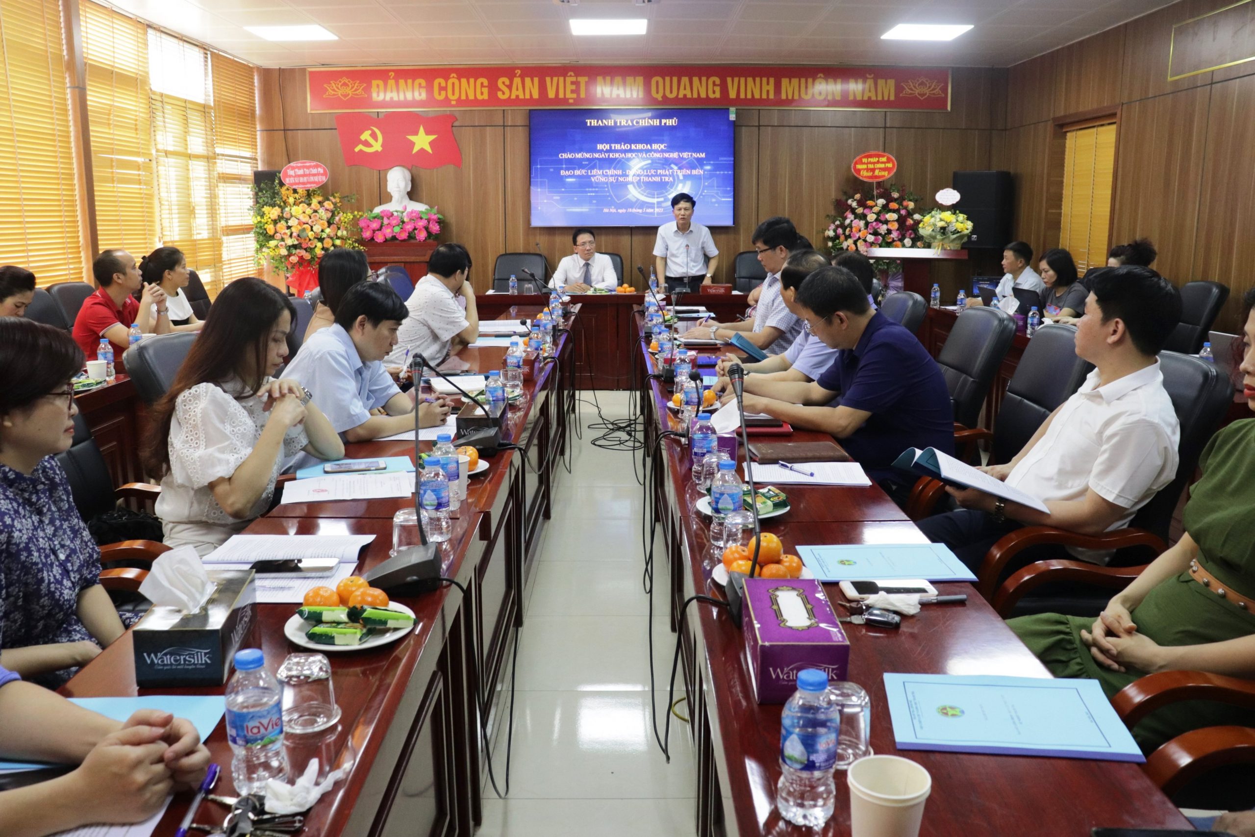 Phó Tổng Thanh tra Chính phủ Bùi Ngọc Lam chúc mừng Ngày Khoa học Công nghệ Việt Nam