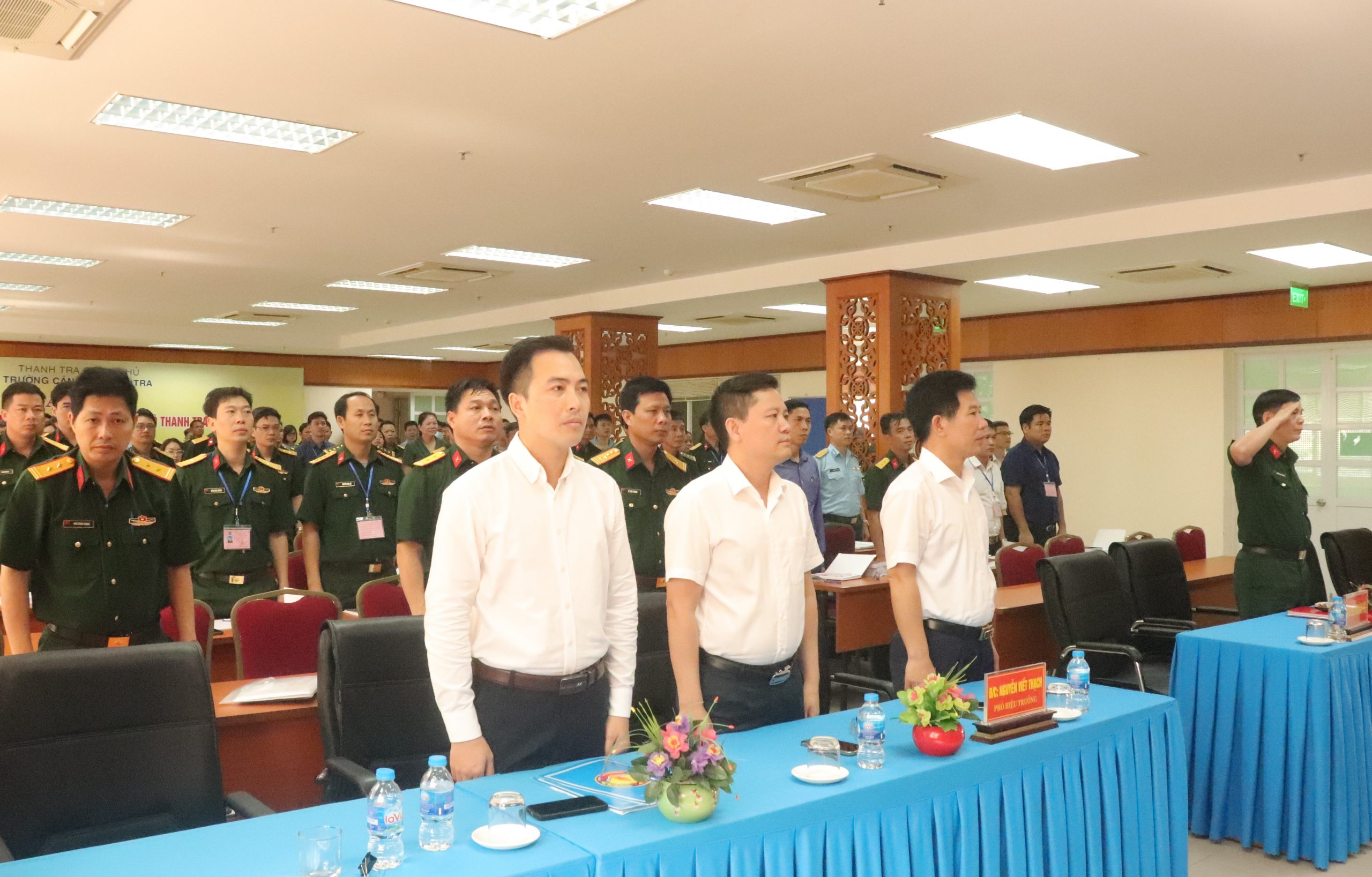 Khai giảng lớp Bồi dưỡng nghiệp vụ thanh tra viên K07-2023 cho cơ quan Thanh tra Bộ Quốc Phòng và các tỉnh, thành thuộc khu vực phía Bắc