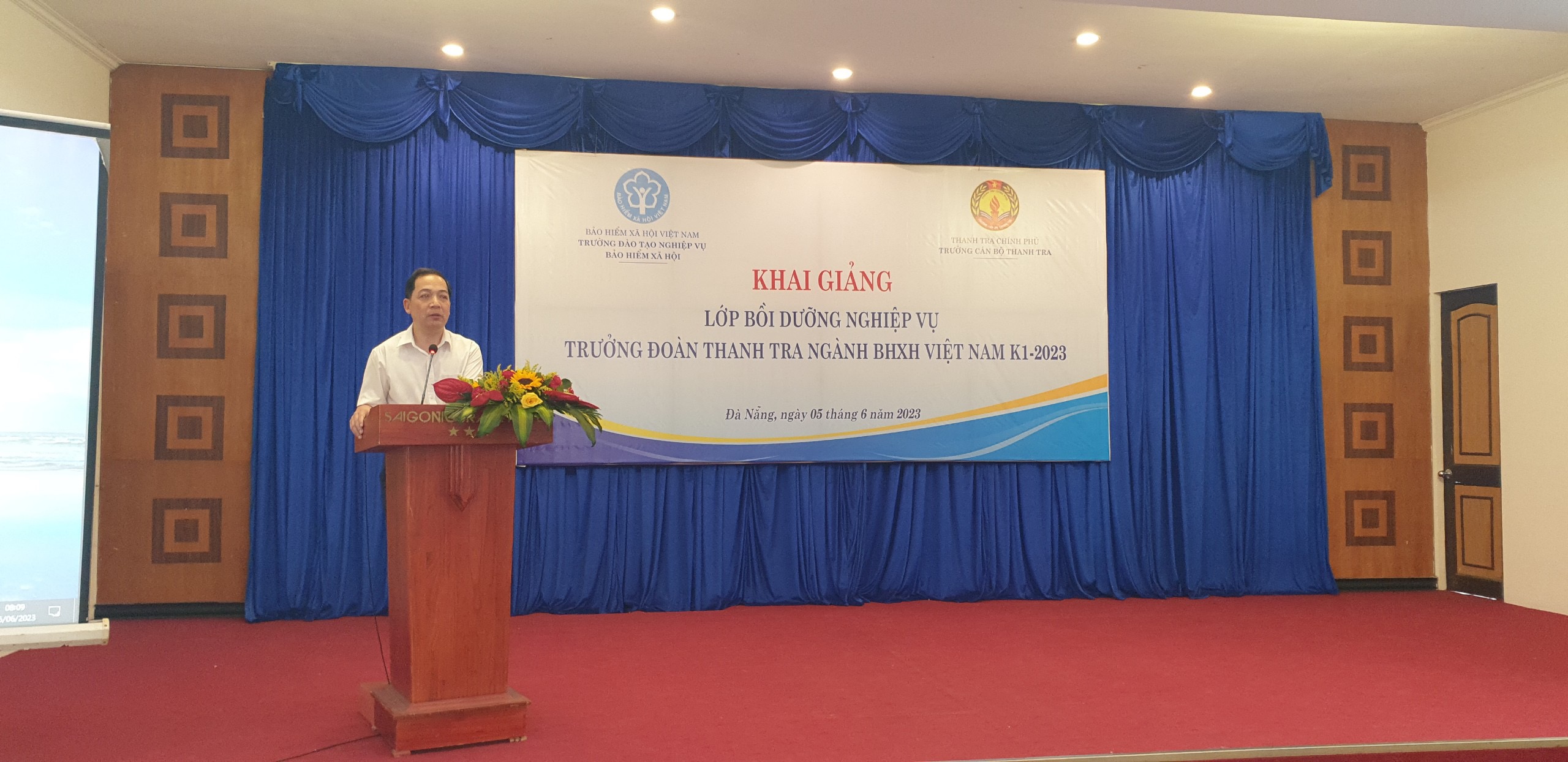 Khai giảng lớp Bồi dưỡng nghiệp vụ Trưởng đoàn thanh tra ngành BHXH Việt Nam khóa 01/2023