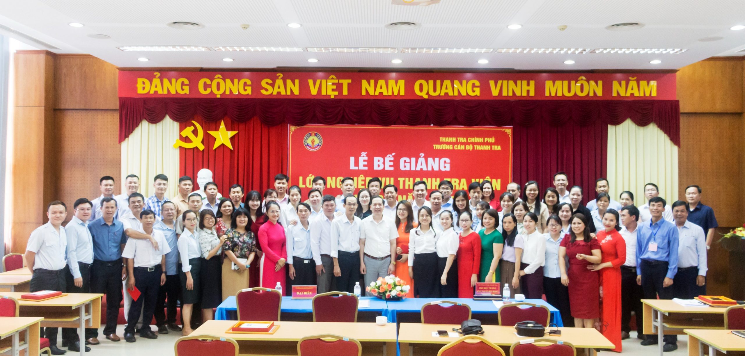 Lễ Bế giảng lớp bồi dưỡng nghiệp vụ Thanh tra viên K04 năm 2023