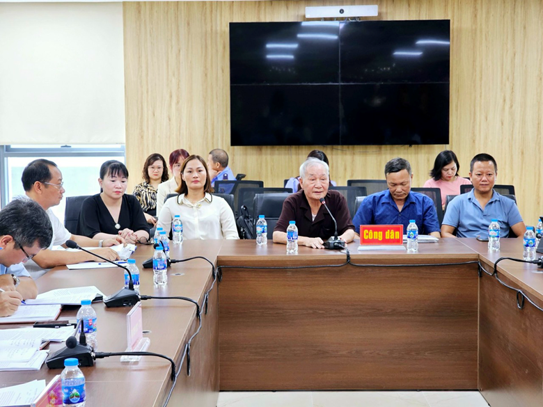 Phó Tổng Thanh tra Chính phủ Trần Ngọc Liêm: Chủ tịch UBND tỉnh Hưng Yên xem xét, thành lập Đoàn thanh tra để thanh tra những nội dung mà người dân kiến nghị