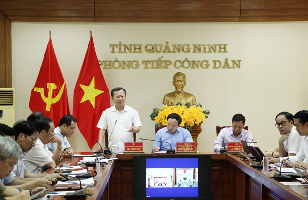Bí thư Tỉnh ủy Quảng Ninh cho ý kiến chỉ đạo giải quyết nhiều vụ việc