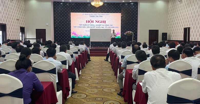 Chủ tịch UBND tỉnh Bình Định: Khi giải quyết vụ việc khiếu nại hãy tự đặt mình là người khiếu nại