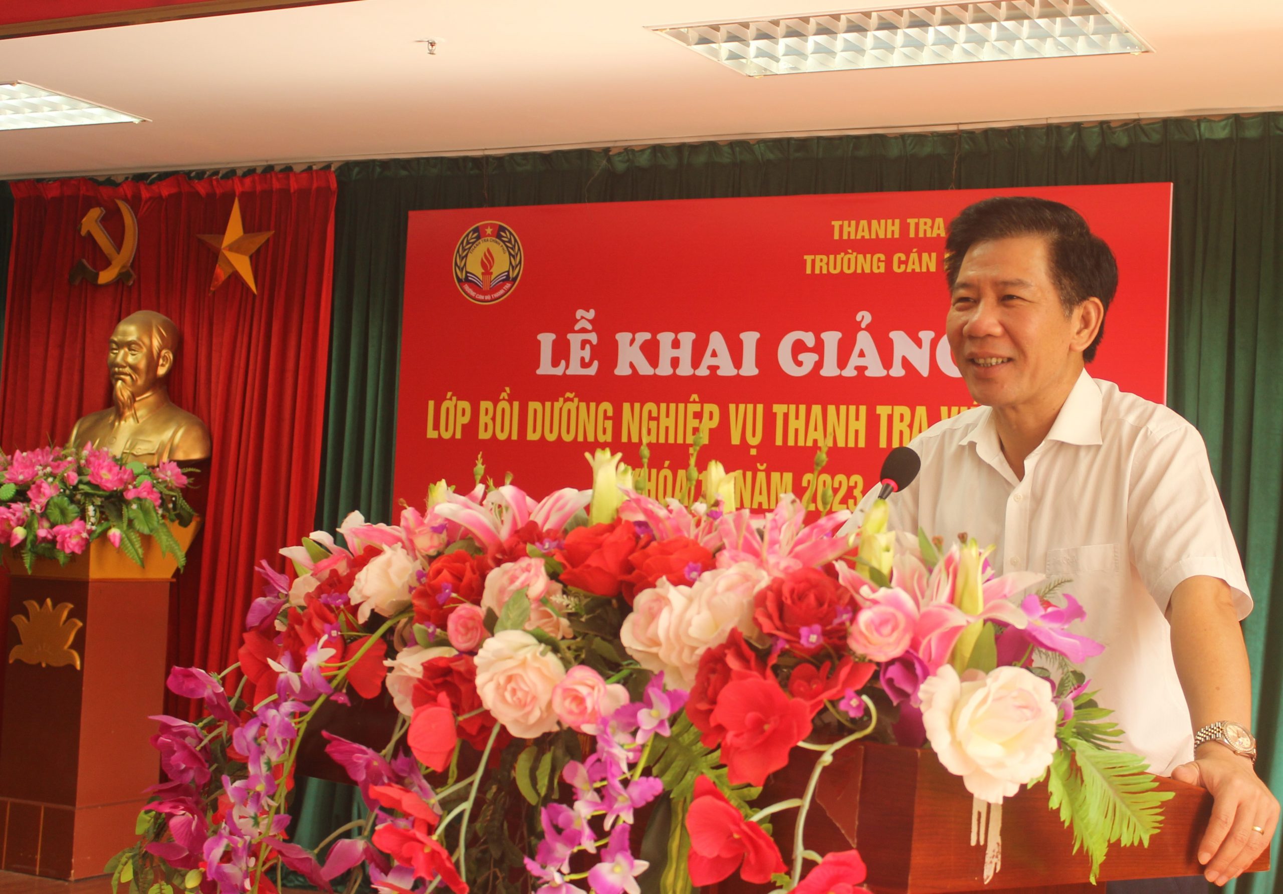Khai giảng lớp bồi dưỡng nghiệp vụ Thanh tra viên chính K10 năm 2023