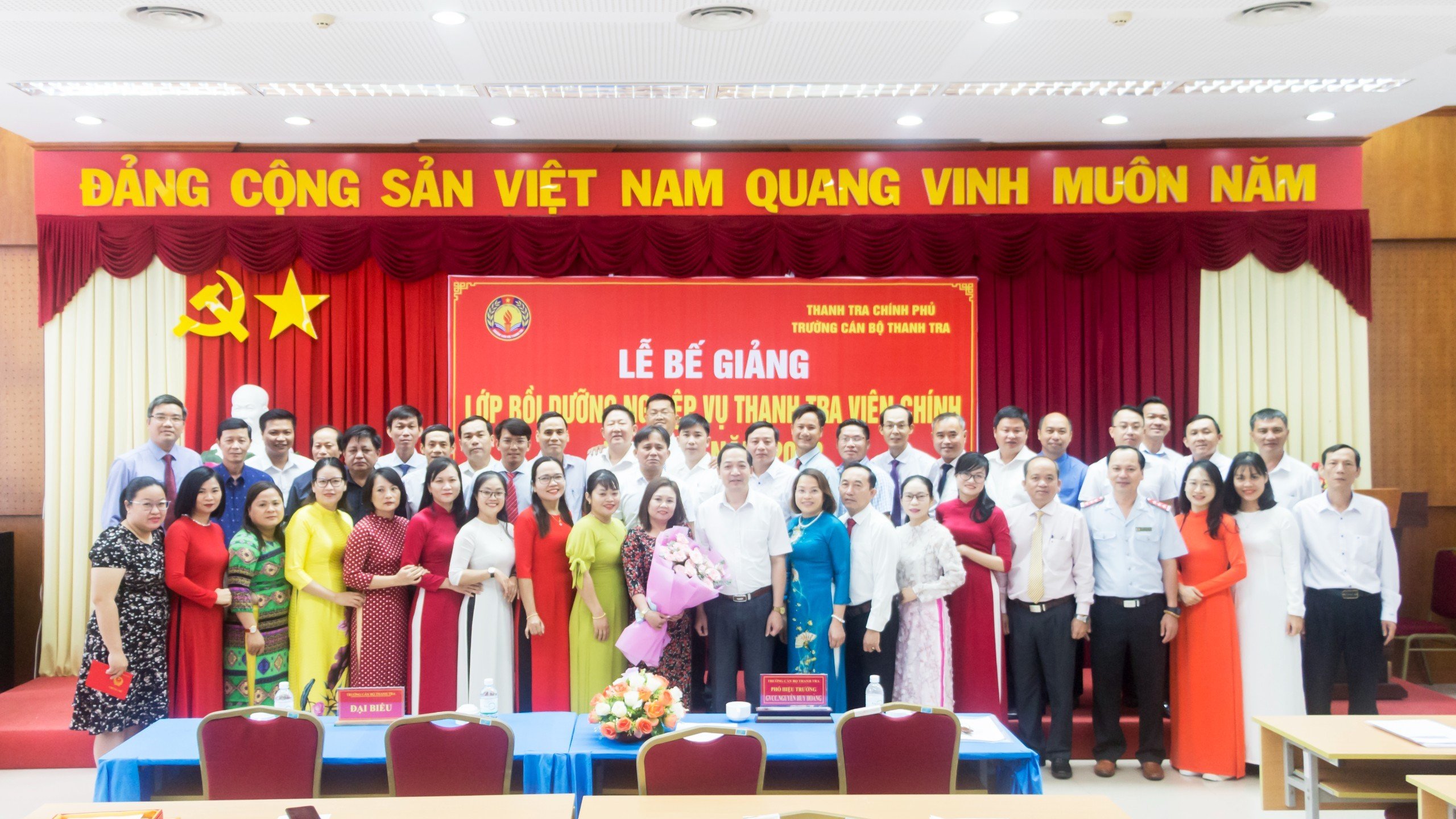 Bế giảng lớp Bồi dưỡng nghiệp vụ Thanh tra viên chính Khóa 09 năm 2023 tại Trung tâm Đào tạo, Bồi dưỡng Nha Trang