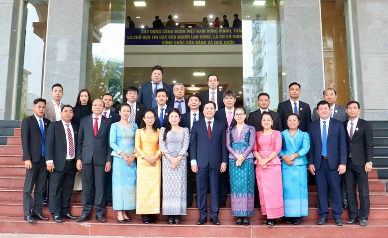 Phó Tổng Thanh tra Chính phủ tiếp xã giao Đoàn cán bộ Thanh tra Campuchia