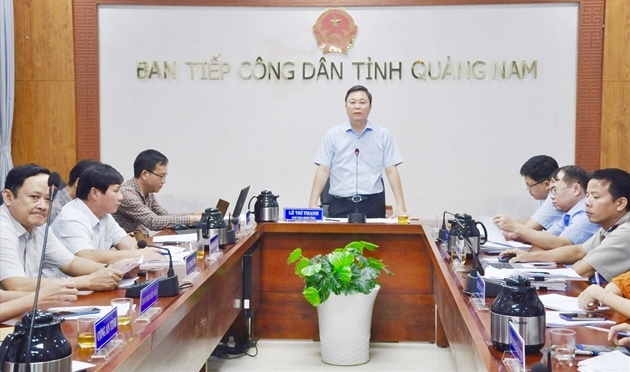 Quảng Nam: Chủ tịch UBND tỉnh tiếp 47 lượt gồm 1.066 công dân