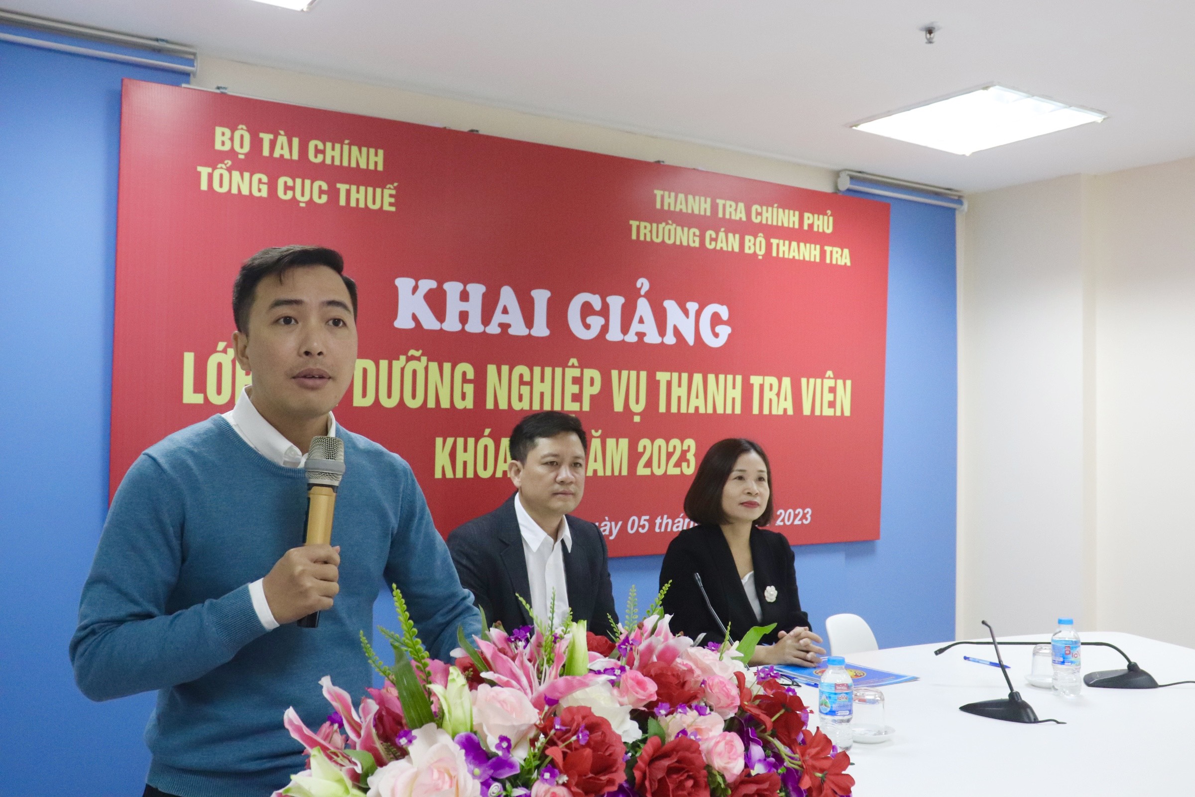 Khai giảng lớp bồi dưỡng nghiệp vụ thanh tra viên K23 năm 2023 theo hình thức trực tuyến