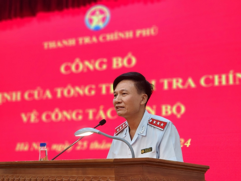 Bổ nhiệm ông Nguyễn Duy Đông giữ chức Phó Cục trưởng Cục I, Thanh tra Chính phủ