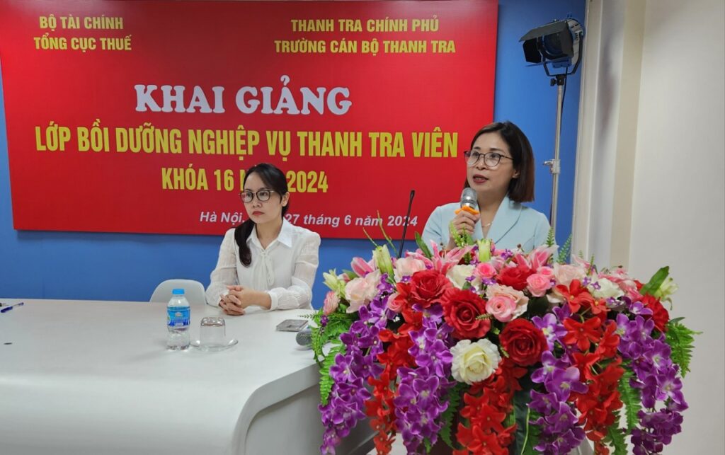 Khai giảng lớp Bồi dưỡng nghiệp vụ Thanh tra viên Khóa 16 năm 2024 theo hình thức học trực tuyến (Online)