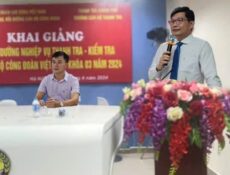 Khai giảng lớp Bồi dưỡng nghiệp vụ Thanh tra - Kiểm tra cho cán bộ Công đoàn Việt Nam Khóa 03 năm 2024