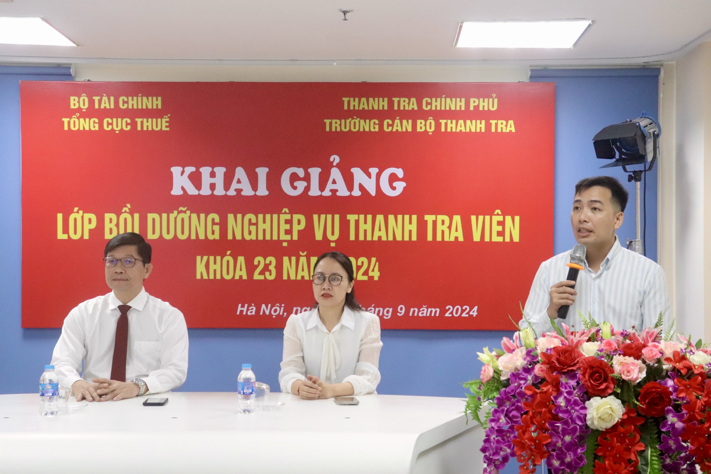 Khai giảng lớp Bồi dưỡng nghiệp vụ Thanh tra viên Khóa 23 năm 2024