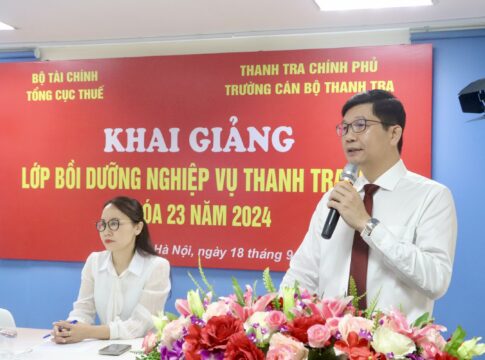 Khai giảng lớp Bồi dưỡng nghiệp vụ Thanh tra viên Khóa 23 năm 2024