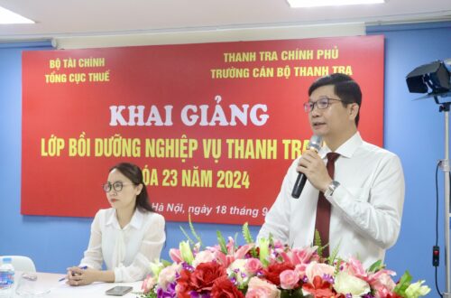 Khai giảng lớp Bồi dưỡng nghiệp vụ Thanh tra viên Khóa 23 năm 2024