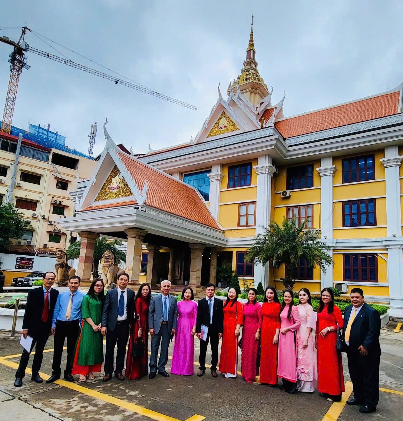 Đoàn công tác của Trường Cán bộ Thanh tra đi trao đổi kinh nghiệm về công tác đào tạo, bồi dưỡng tại Vương quốc Campuchia và Cộng hòa Dân chủ Nhân dân Lào