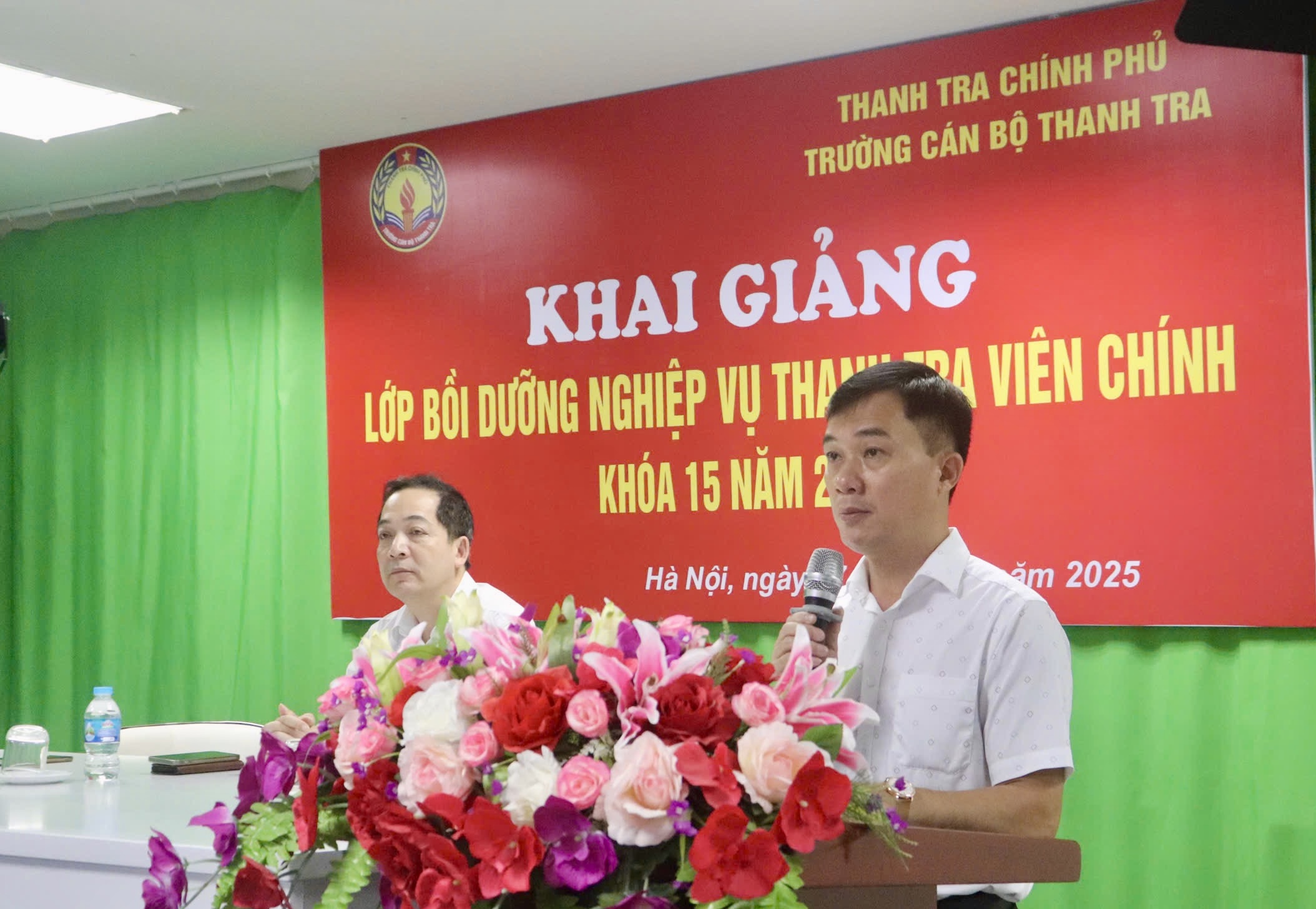 Khai giảng lớp Bồi dưỡng nghiệp vụ Thanh tra viên chính Khoá 15 năm 2025 theo hình thức trực tuyến