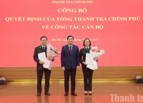 Bà Nguyễn Thị Thu Huyền giữ chức Vụ trưởng Vụ Tổ chức cán bộ Thanh tra Chính phủ