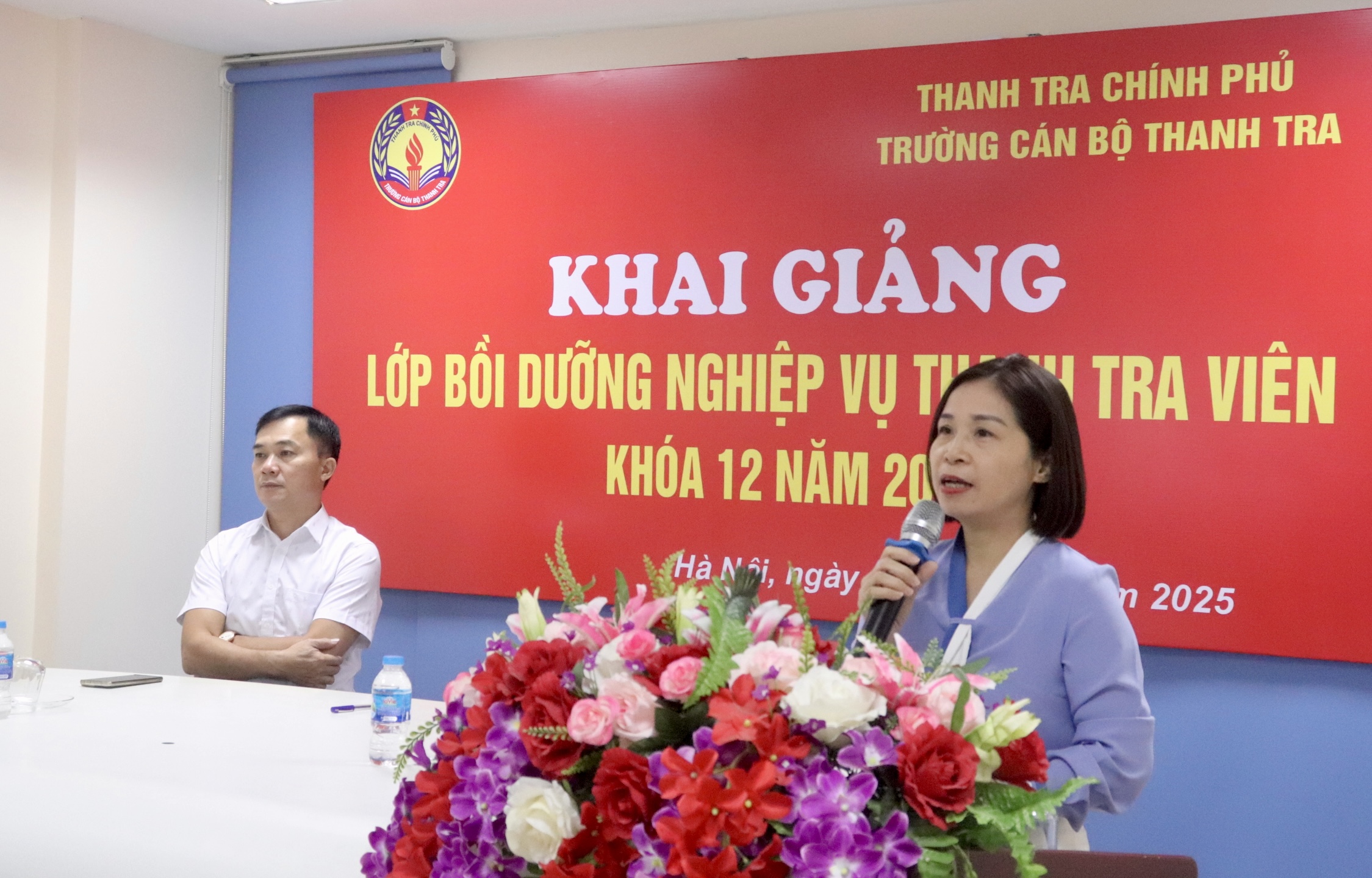Khai giảng lớp bồi dưỡng nghiệp vụ Thanh tra viên Khoá 12 năm 2025