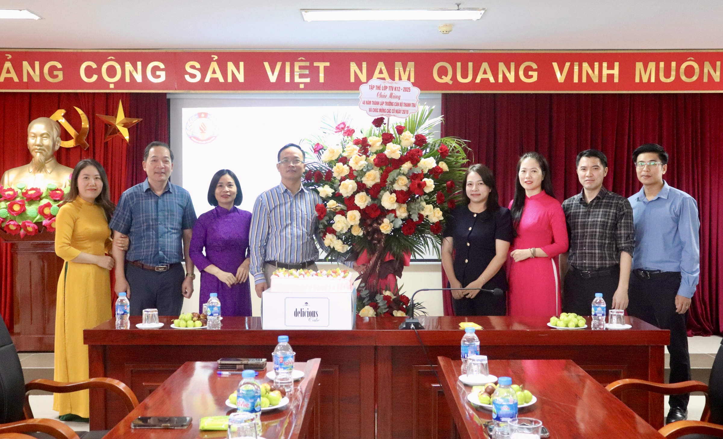 Trường Cán bộ thanh tra gặp mặt kỷ niệm 95 năm Ngày thành lập Hội Liên hiệp Phụ nữ Việt Nam