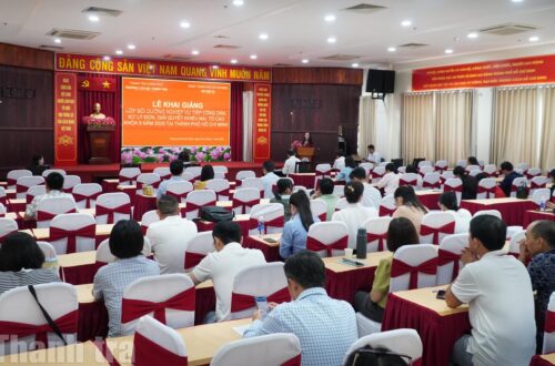 TP Hồ Chí Minh: Gần 150 học viên tham dự lớp bồi dưỡng nghiệp vụ tiếp công dân, giải quyết khiếu nại, tố cáo