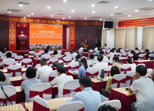 TP Hồ Chí Minh: Gần 150 học viên tham dự lớp bồi dưỡng nghiệp vụ tiếp công dân, giải quyết khiếu nại, tố cáo