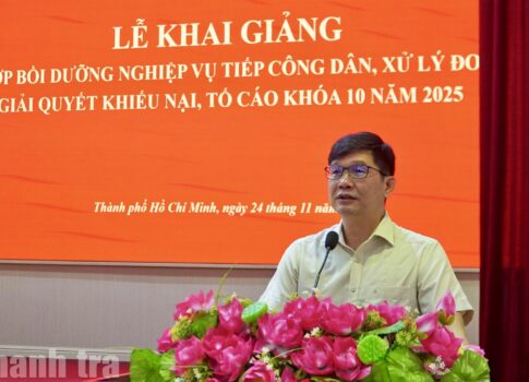 TP Hồ Chí Minh: Bồi dưỡng nghiệp vụ tiếp công dân, giải quyết khiếu nại, tố cáo cho đội ngũ công chức
