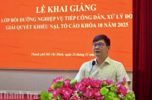 TP Hồ Chí Minh: Bồi dưỡng nghiệp vụ tiếp công dân, giải quyết khiếu nại, tố cáo cho đội ngũ công chức