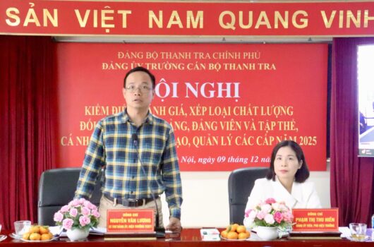 Đảng bộ Trường Cán bộ thanh tra: Đổi mới, đoàn kết và hoàn thành toàn diện nhiệm vụ năm 2025