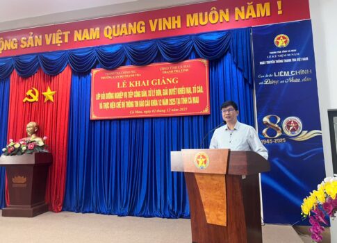 190 cán bộ tỉnh Cà Mau tham dự lớp bồi dưỡng kỹ năng xử lý vụ việc khiếu nại, tố cáo