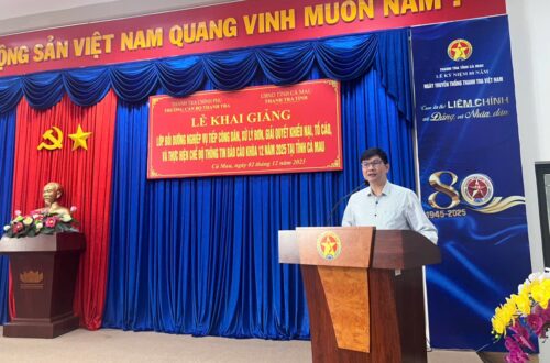 190 cán bộ tỉnh Cà Mau tham dự lớp bồi dưỡng kỹ năng xử lý vụ việc khiếu nại, tố cáo