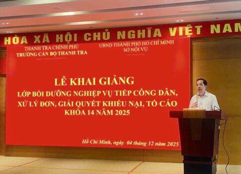 TP Hồ Chí Minh: Bồi dưỡng nâng cao năng lực tiếp công dân, giải quyết khiếu nại, tố cáo