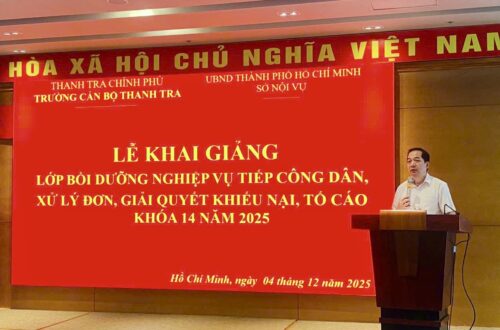 TP Hồ Chí Minh: Bồi dưỡng nâng cao năng lực tiếp công dân, giải quyết khiếu nại, tố cáo