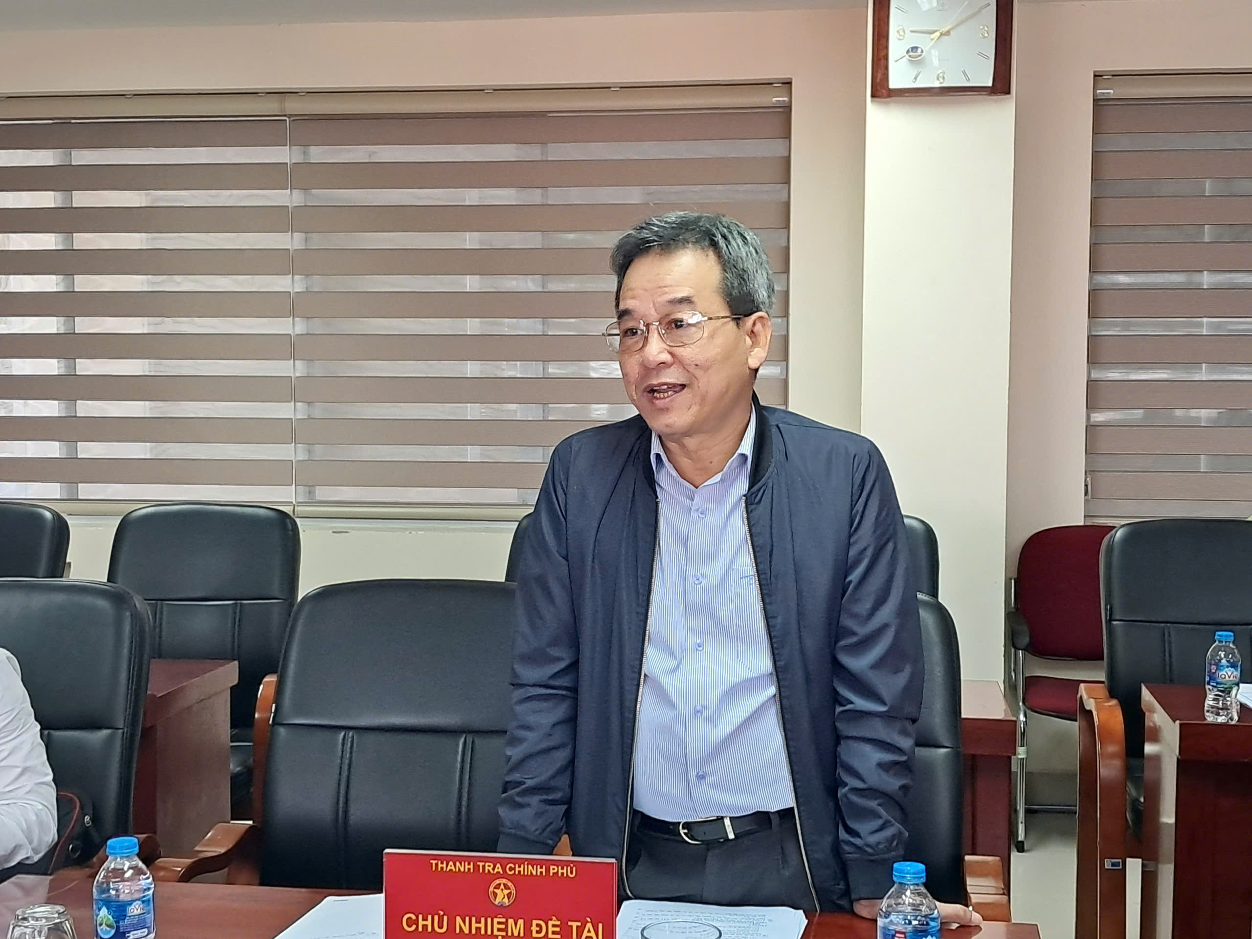 Hội nghị nghiệm thu đề tài khoa học cấp trường “Hướng dẫn, kiểm tra việc xây dựng và thực hiện kế hoạch thanh tra”