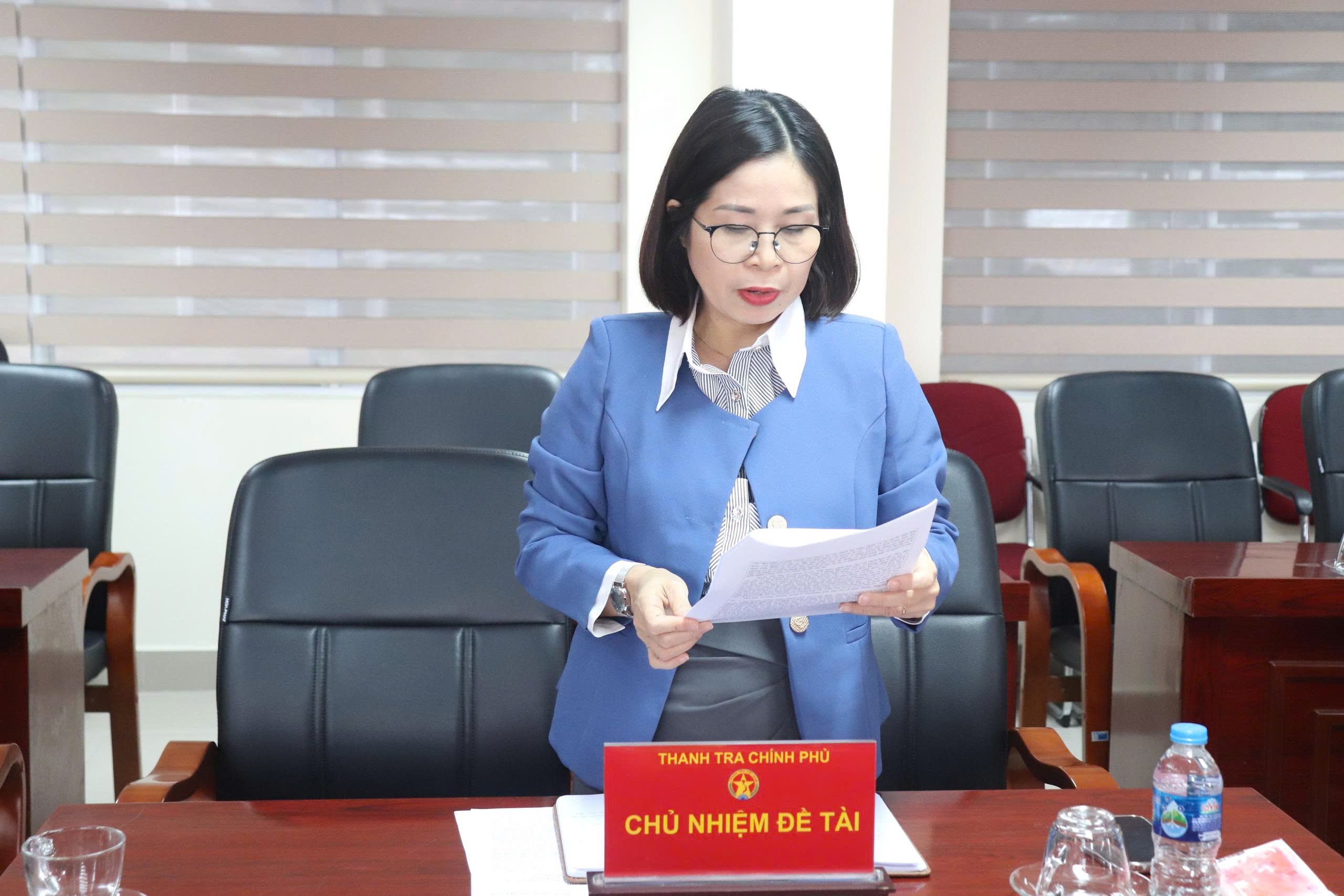 Hội nghị tư vấn tuyển chọn đề tài cấp bộ năm 2026 – 2027 “Hoàn thiện chính sách, pháp luật về khen thưởng và bảo vệ người tố cáo, kiến nghị, phản ảnh về tham nhũng lãng phí, tiêu cực”